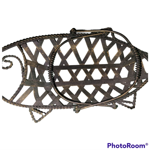 Vintage think wire Fish Basket - Picture 6 of 7